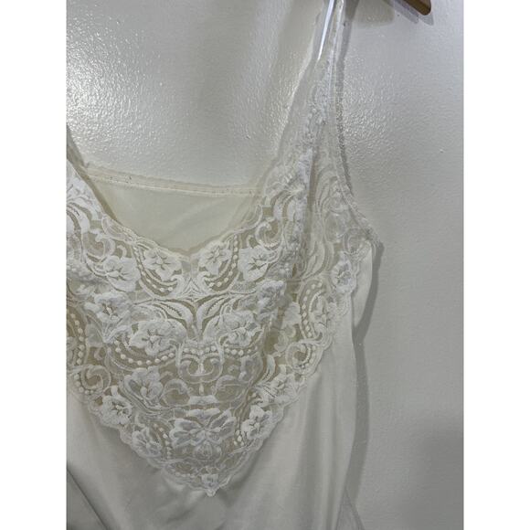 Vtg Y2K Coquette Fairy Cami Slip Babydoll Top S Dainty Romance Ballet Ethereal - Picture 3 of 14